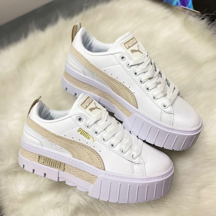 Puma Mayze White & Beige
