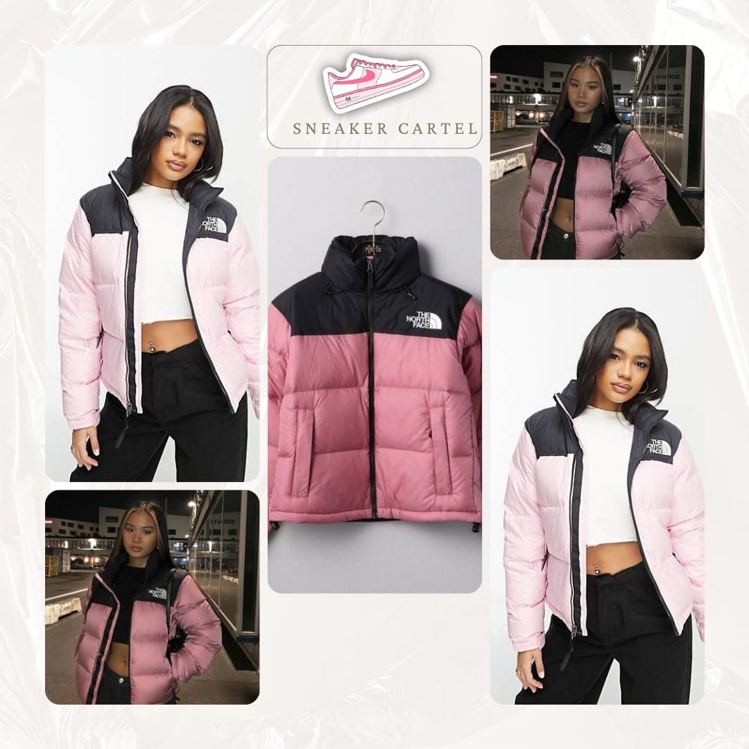 The North Face Pink & Black