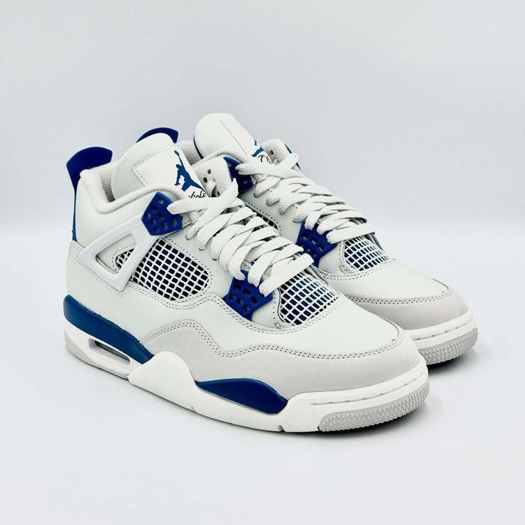 Jordan 4  White & Blue