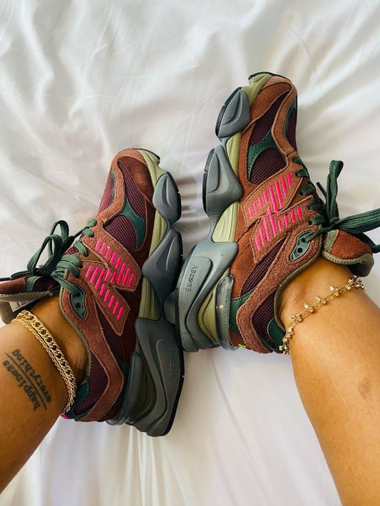 New Balance Rich oak Burgundy 9060